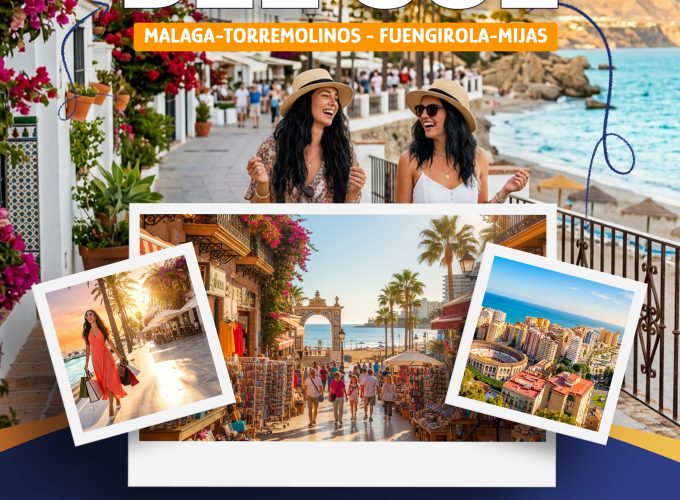 COSTA DEL SOL -MALAGA -TORREMOLINOS-FUENGIROLA- MIJAS (4J/3N)