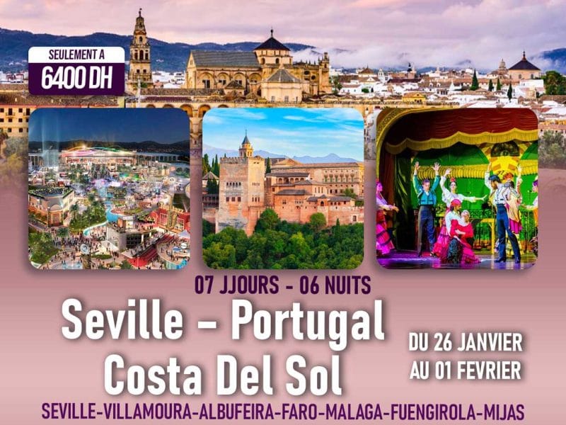 Portugal & Espagne 07 JOURS / 06 NUITS