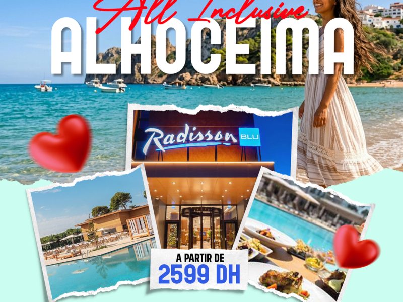 HOCEIMA ALL INCLUSIVE RADISSON BLU 3J/2N