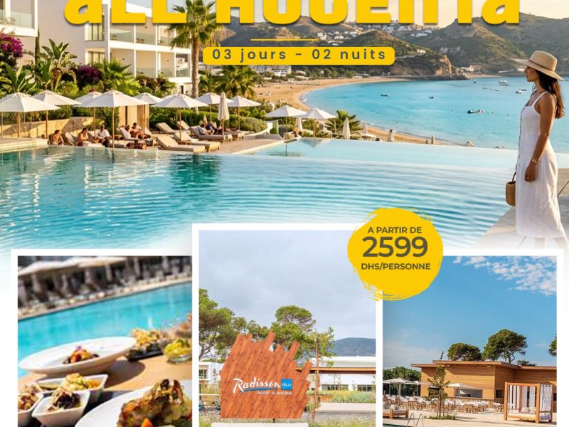 HOCEIMA ALL INCLUSIVE RADISSON BLU 3J/2N