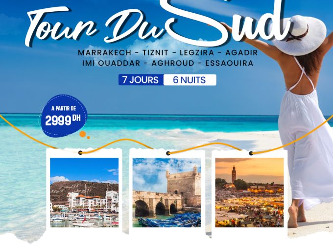 TOUR DU SUD 07 JOURS / 06 NUITS