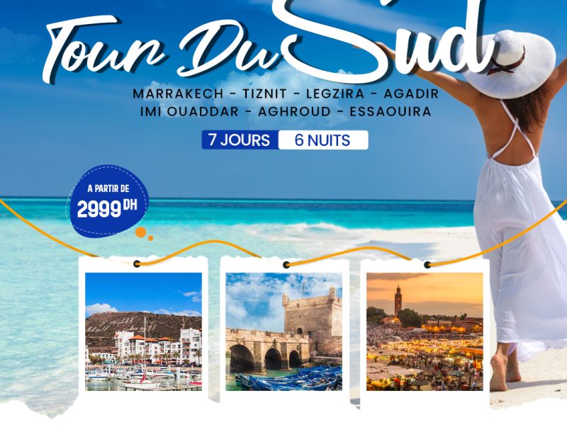 TOUR DU SUD 07 JOURS / 06 NUITS