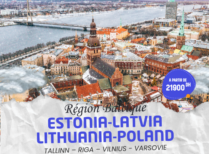 Région Baltique -ESTONIA-LATVIA-LITHUANIA-POLAND