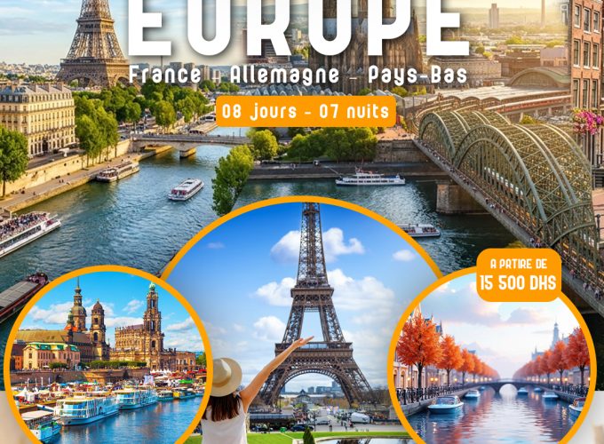 Circuit Européen: France – Allemagne – Pays-Bas